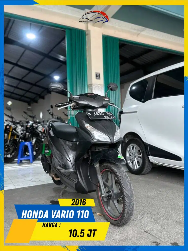 HONDA VARIO 110 2016 TERMURAH SE MALANG HIKMAH MOTOR KEPUH