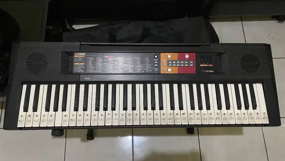 ALAT MUSIK KEYBOARD YAMAHA PSR F51 ORIGINAL PRELOVED