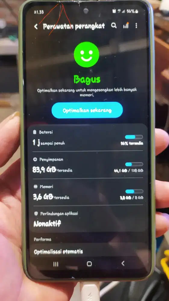 Samsung a51 batangan 8/128