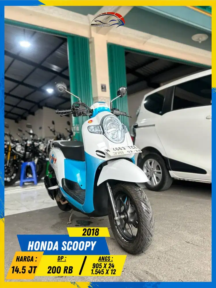 HONDA SCOOPY 2018 MURAH MERIAH MASZEHH HIKMAH MOTOR KEPUH