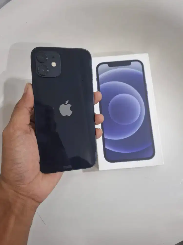 iPhone 12 128gb iBox hitam