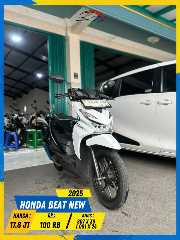 HONDA BEAT NEW 2025 LIKE NEW MASZEHH HIKMAH MOTOR KEPUH