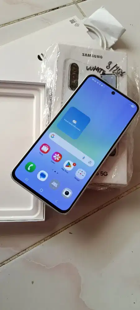 Samsung a56 ram 8/128 GB lengkap mulus terawat mesin dijamin segel