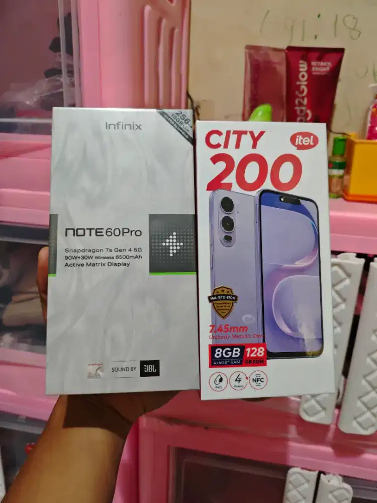ITEL CITY 200 8/128 BARU BNIB