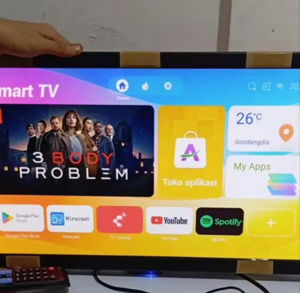 Televisi digital animax 4 bulan pemakaian
