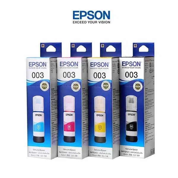 Tinta  Epson 003 Original untuk L1100 L200 L3100 L3200 L3500 L5100