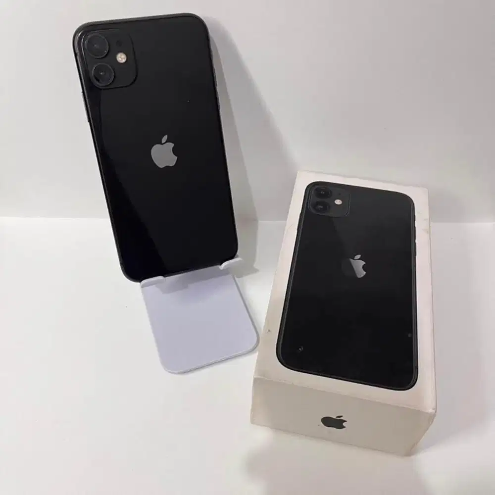iPhone 11 128GB Black ex Inter Resmi Beacukai