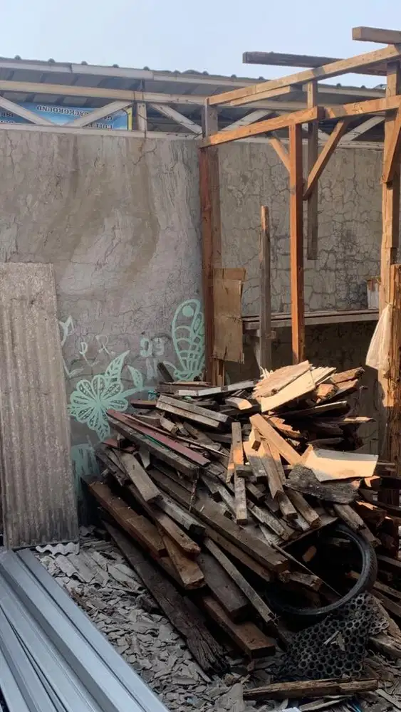 Dijual kayu kaso bekas