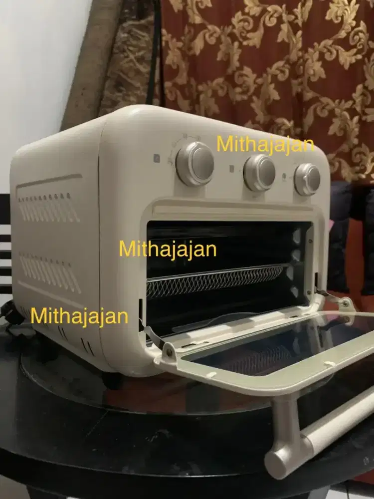 Oven air fryer kukus Merk AZKO BARU cantik lucu dapur minimalis simple