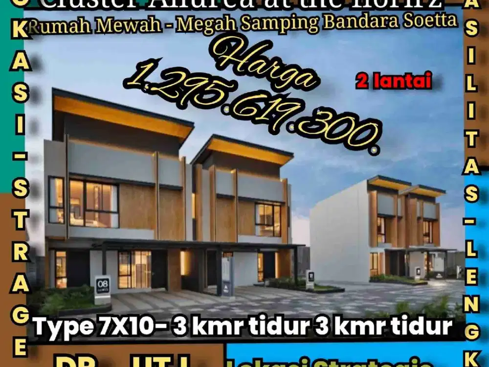 Klu Bukan Skrg kpn lg anda akan Memiliki Rumah Mewah samping Bandara Soetta