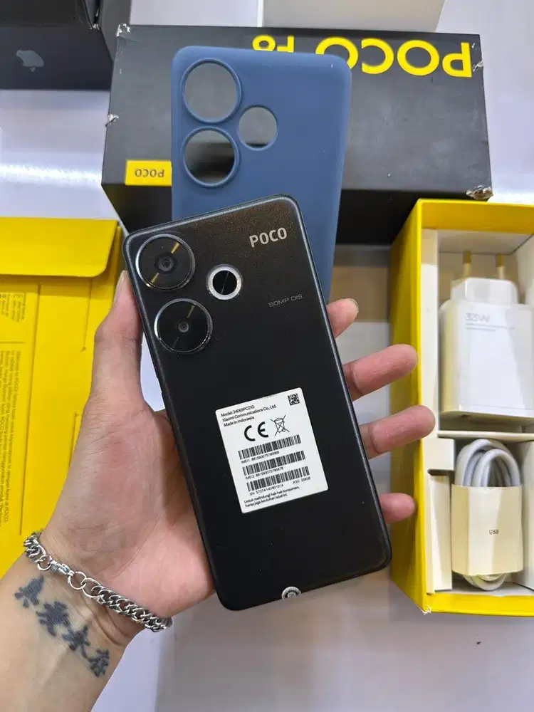 Poco F6 8/256GB Black Garansi Resmi indonesia