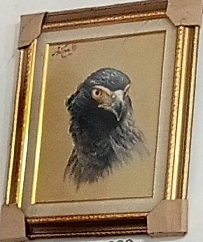 Lukisan artistik burung elang