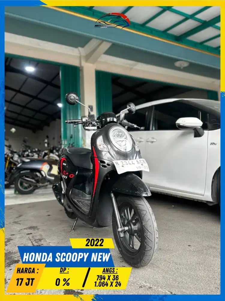 HONDA SCOOPY NEW 2022 MESIN AMAN POLL MASZEHH HIKMAH MOTOR KEPUH