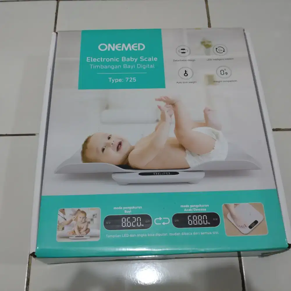 Onemed Timbangan Bayi Digital Electric Baby Scale Type 725 Bekas