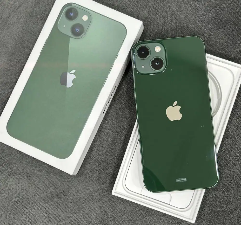 Iphone 13 128gb green Ibox normal fullset