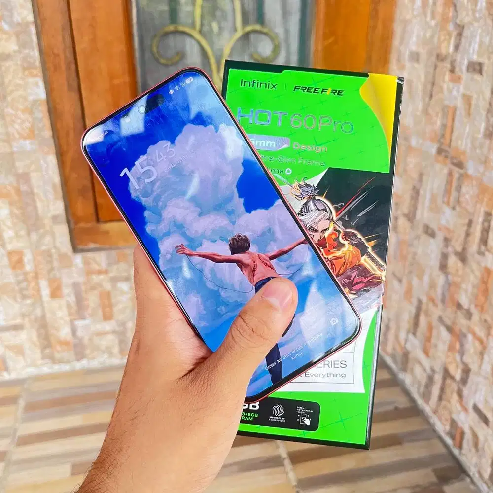 infinix hot 60 pro 8/128gb garansi aktif 2027