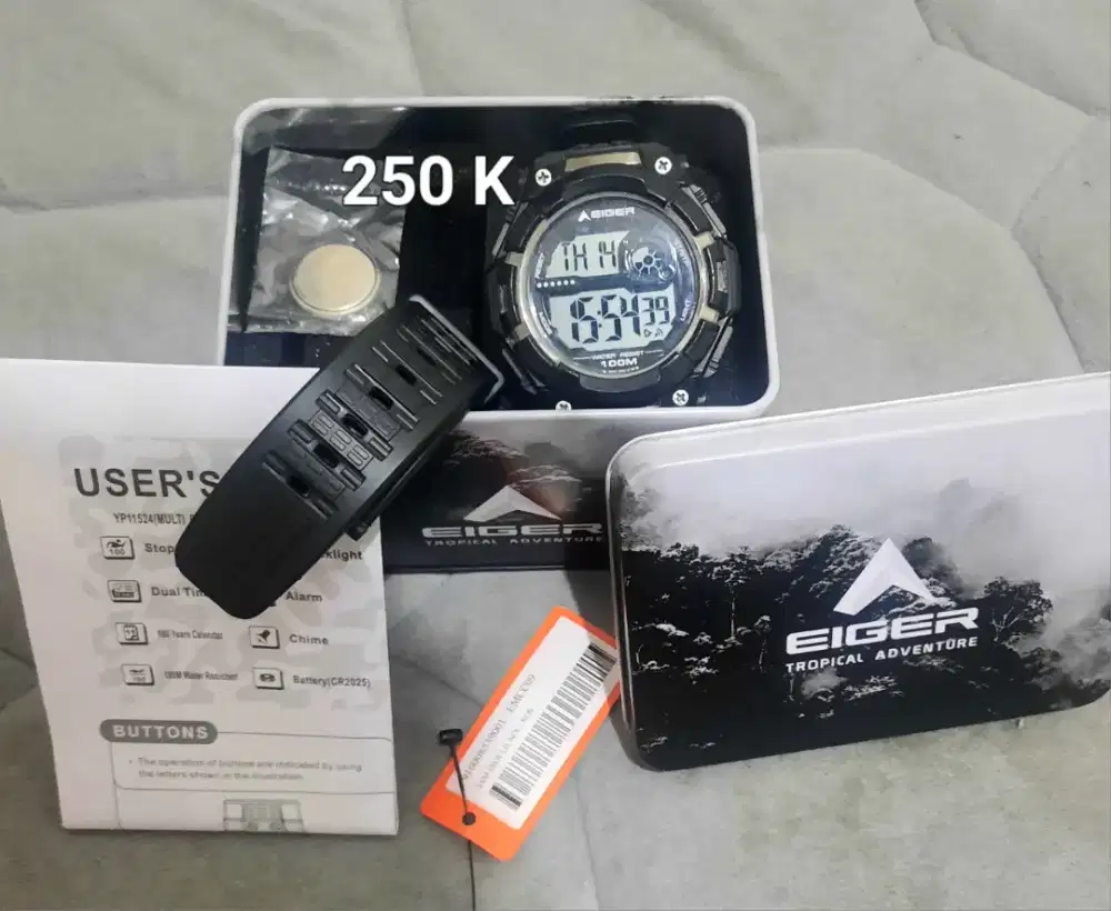 Eiger watch koleksi pribadi