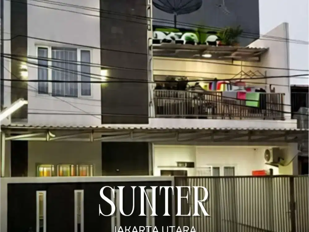 DIJUAL CEPAT RUMAH TINGGAL SIAP HUNI DI SUNTER JAKARTA UTARA