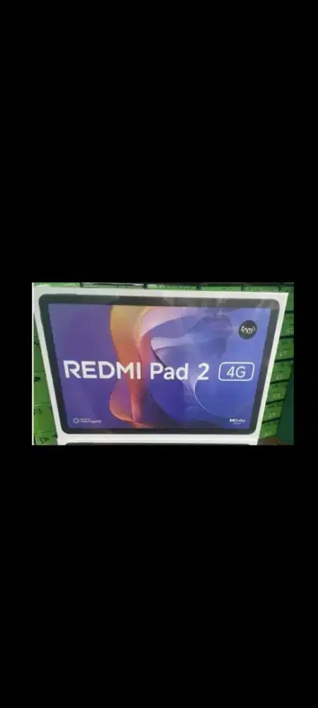 Tablet Xiaomi redmi pad 2 4G ram 6gb SIM card sinyal 4G LTE