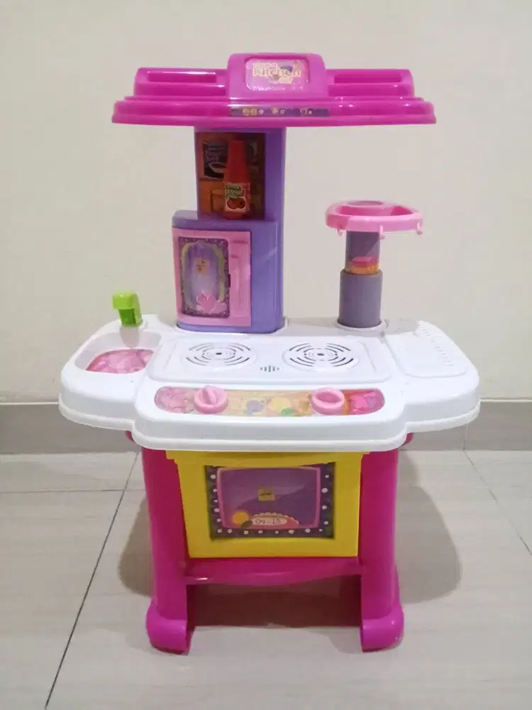 KITCHEN SET MAINAN ANAK BERBAHAN PLASTIK IMPOR TEBAL TIDAK MUDAH RAPUH