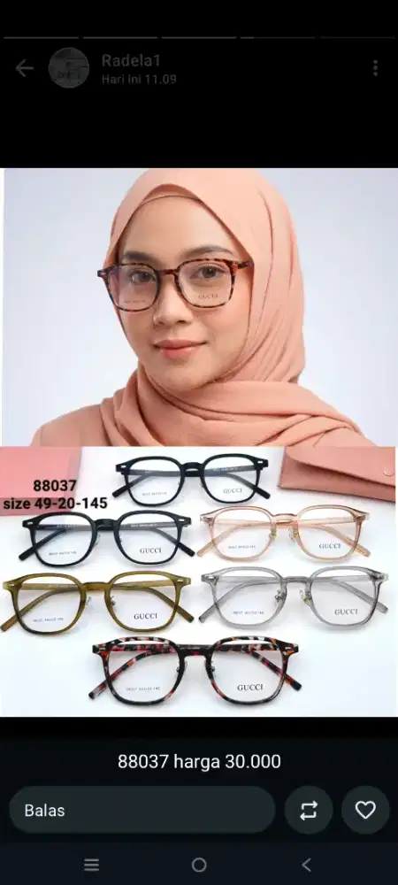 Dicari host live kacamata