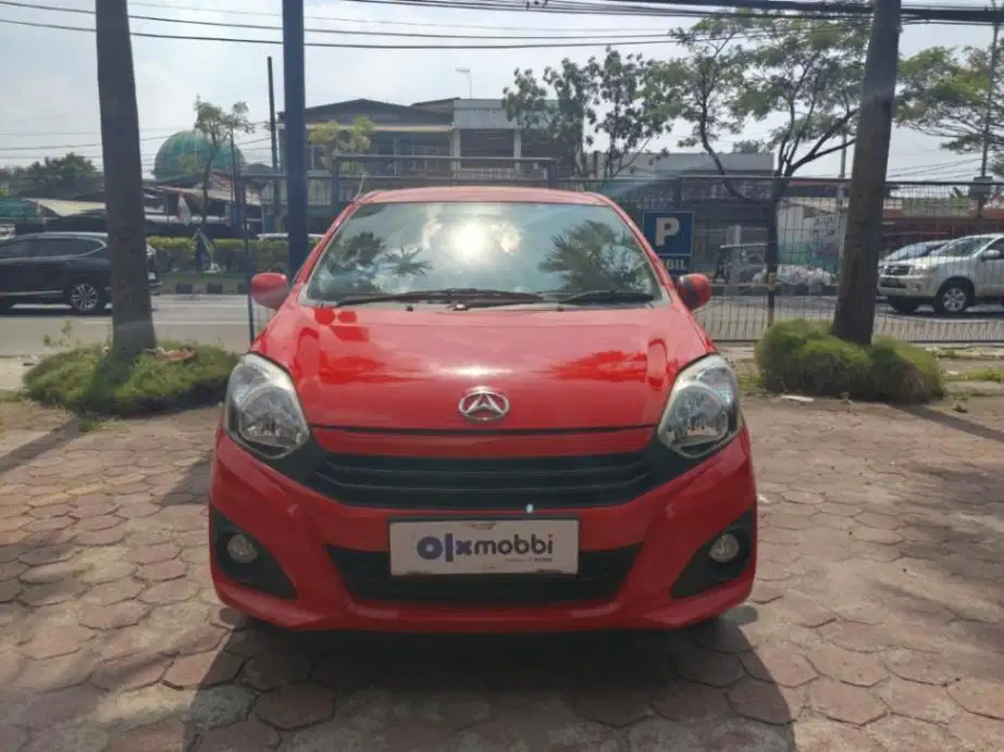 DP MURAH Daihatsu Ayla 1.0 X Bensin-AT 2021 Merah CAJCD