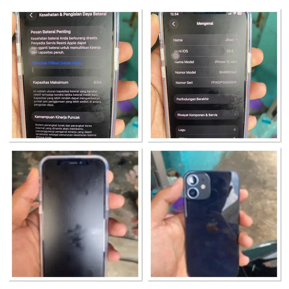 DI JUAL iphone 12 Mini IBOX