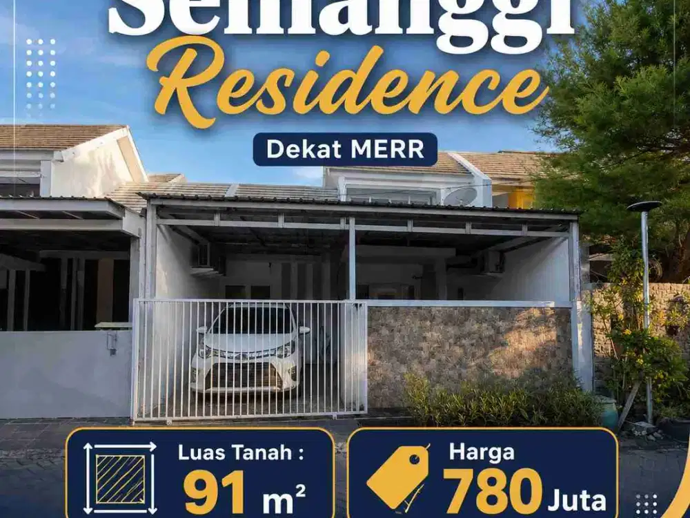 Baru Renov - Like New‼️Rumah Grand Semanggi Residence
