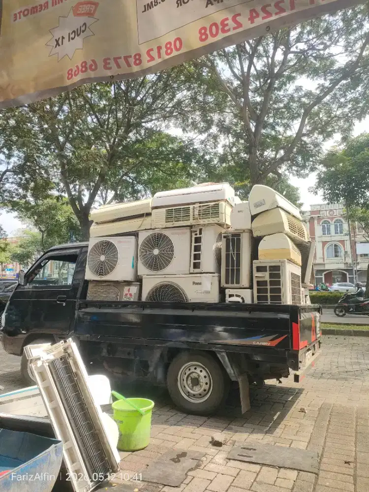 Jual beli AC bekas rusak mati panasonic Daikin gree Sharp aqua LG tcl
