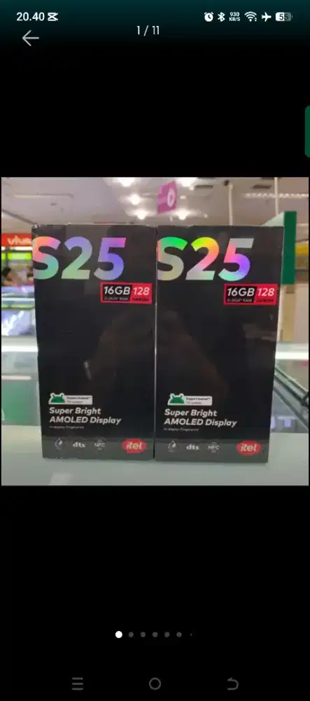 dijual cepat itel s25