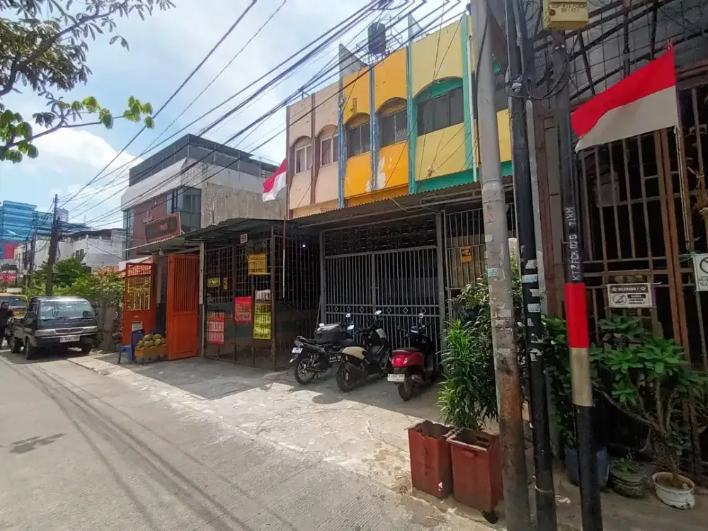 Dijual Lelang Ruko Jalan Gedong Kel. Mangga Besar, Kec. Taman Sari - Jakarta Barat