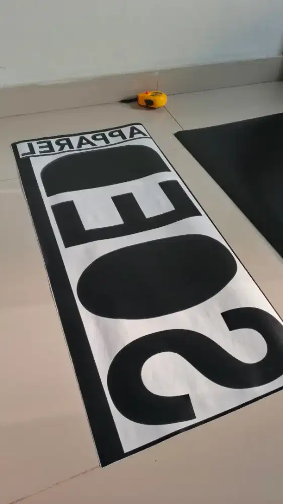 Cutting sticker logo stiker tulisan merk usaha bisnis anda
