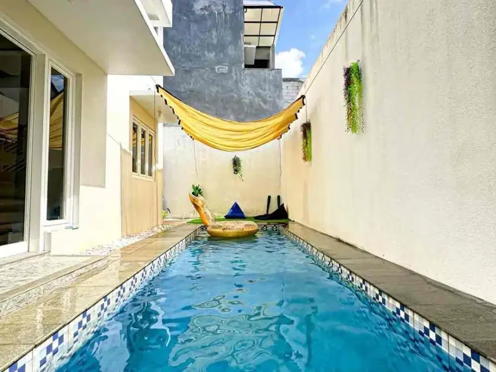 VILA DIJUAL 3 KAMAR PRIVAT POOL