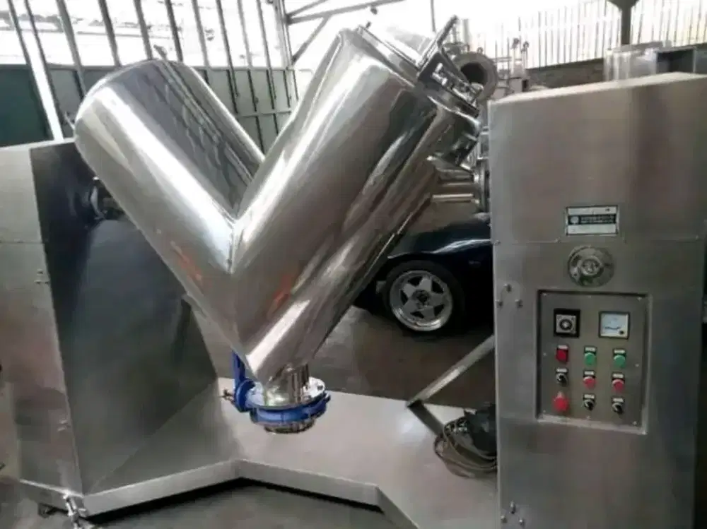 Mesin mixser farmasi kapasitas 300 kg