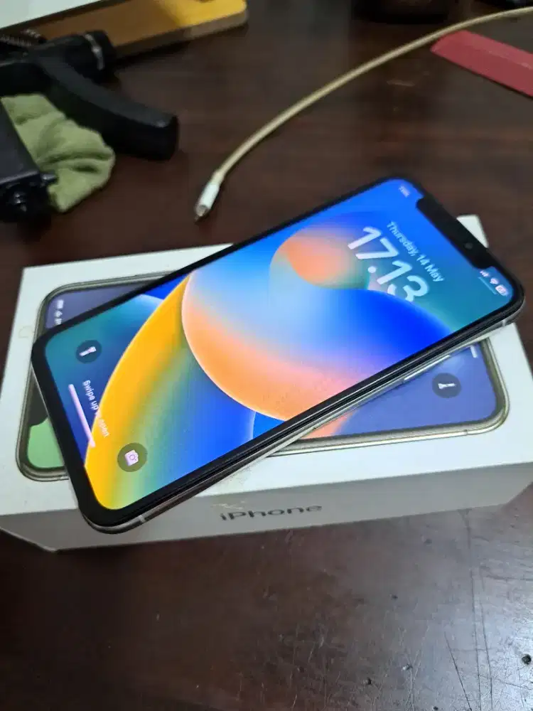 Iphone X 256gb silver ex inter