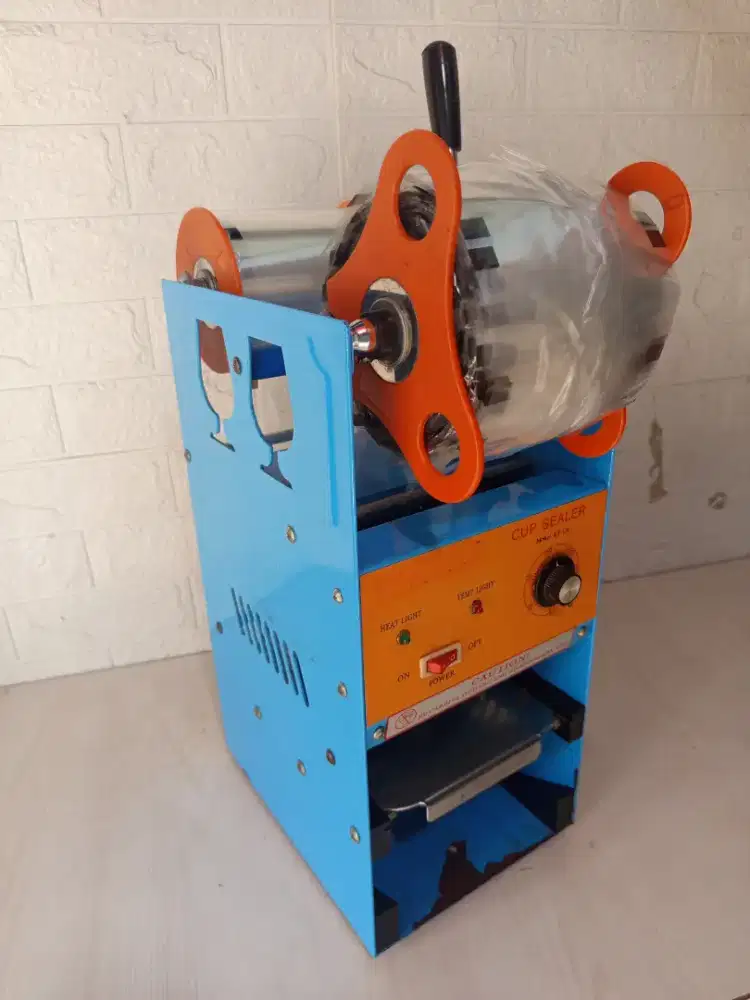 Cup Sealer Mesin Press minuman plastik