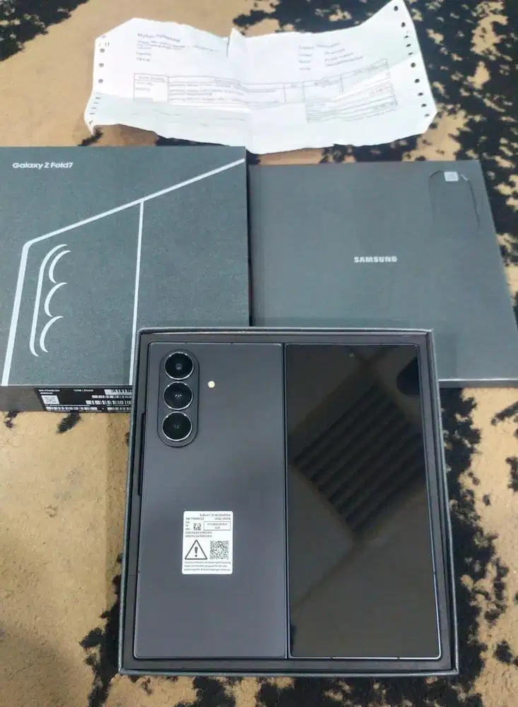samsung z fold 7 12/256 black fullset