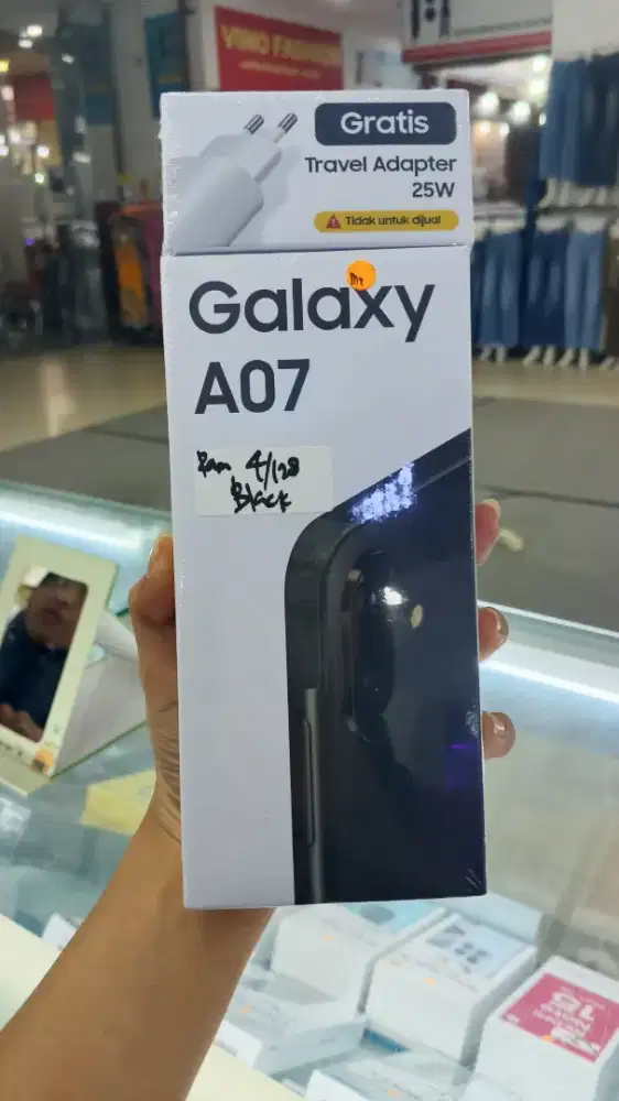 Samsung A07 4/128GB BLACK