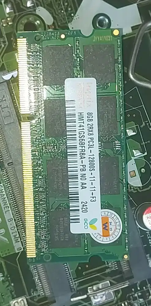 RAM SoDim PC3L 12800S 8Gb