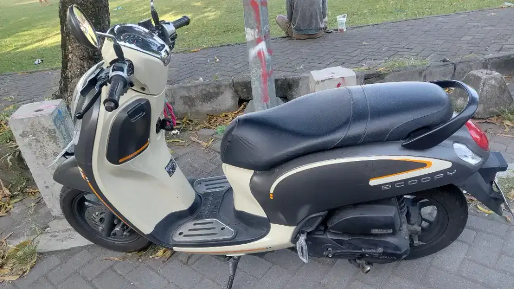 Jual Santai Scoopy Rawatan 2023 Coklat Krem