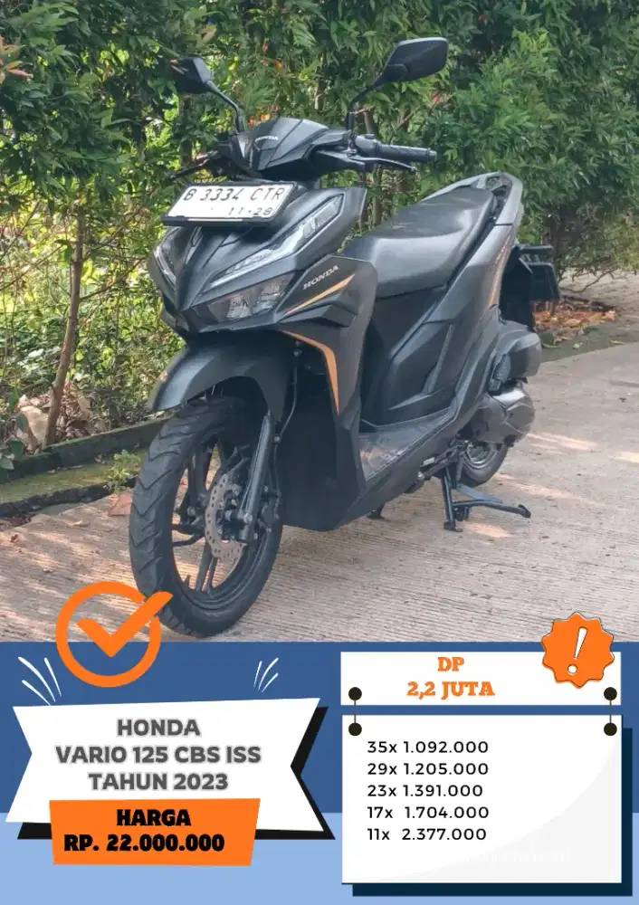 HONDA VARIO 125 CBS ISS TAHUN 2023