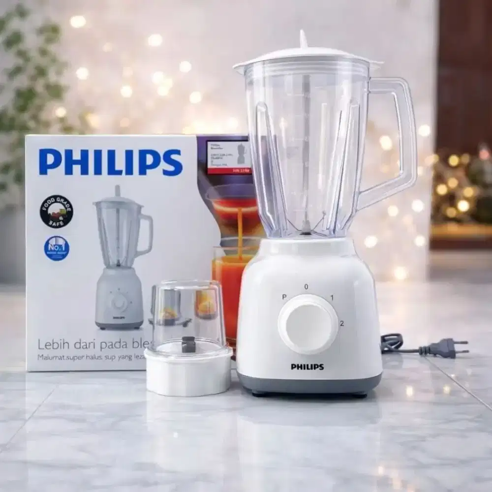 TERMURAH TOP 1!!! BLENDER  HR 2106 BERBAHAN MIKa 1,5 Liter