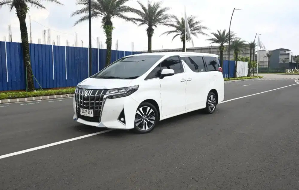 (Tdp25jt) Alphard G 2.5 AT 2018 Putih