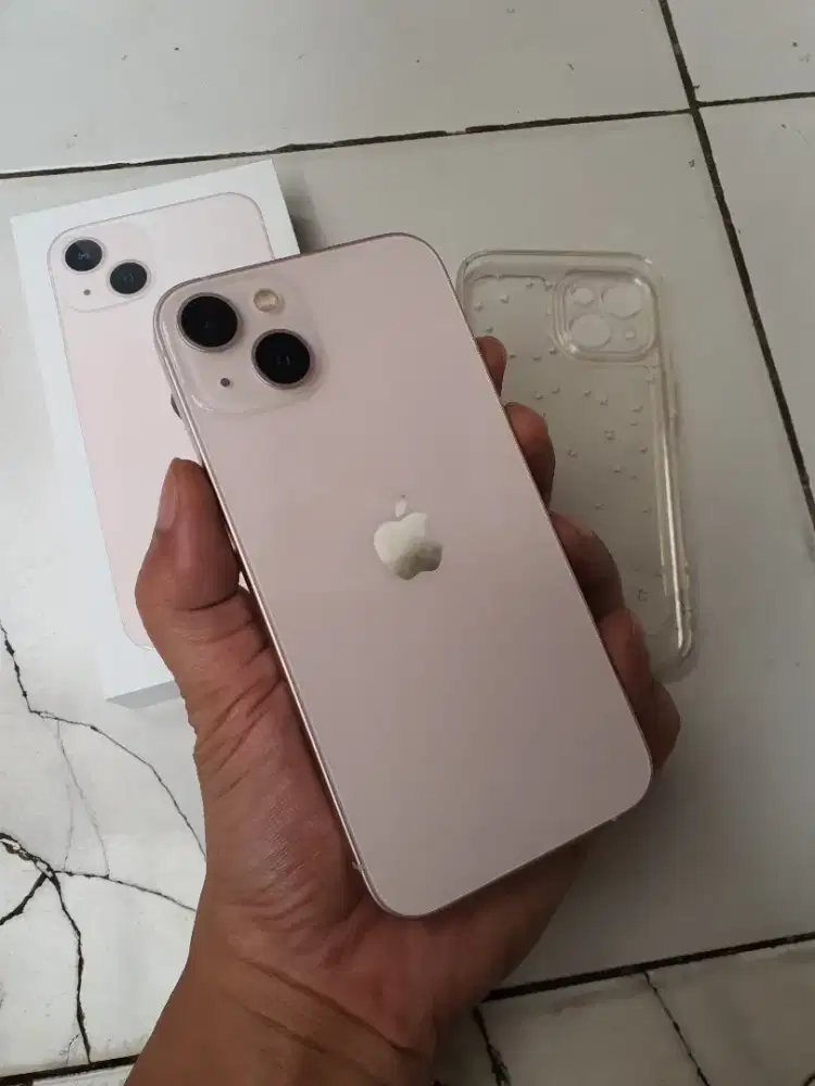 iPhone 13 256Gb iBox Fullset Mulus Jaminan 1000% Normal