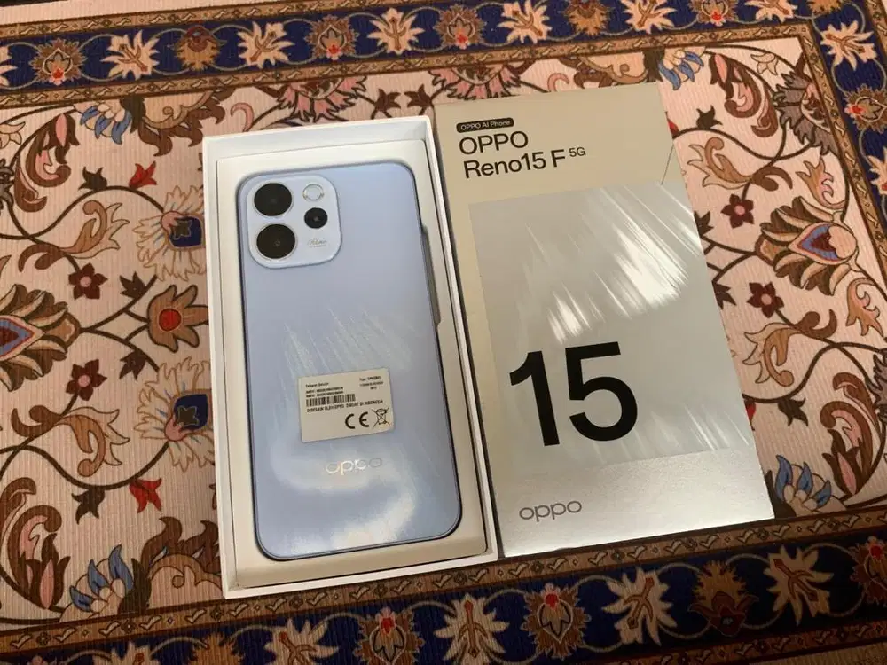 Oppo Reno 15F 5G 12/256GB Resmi Indonesia