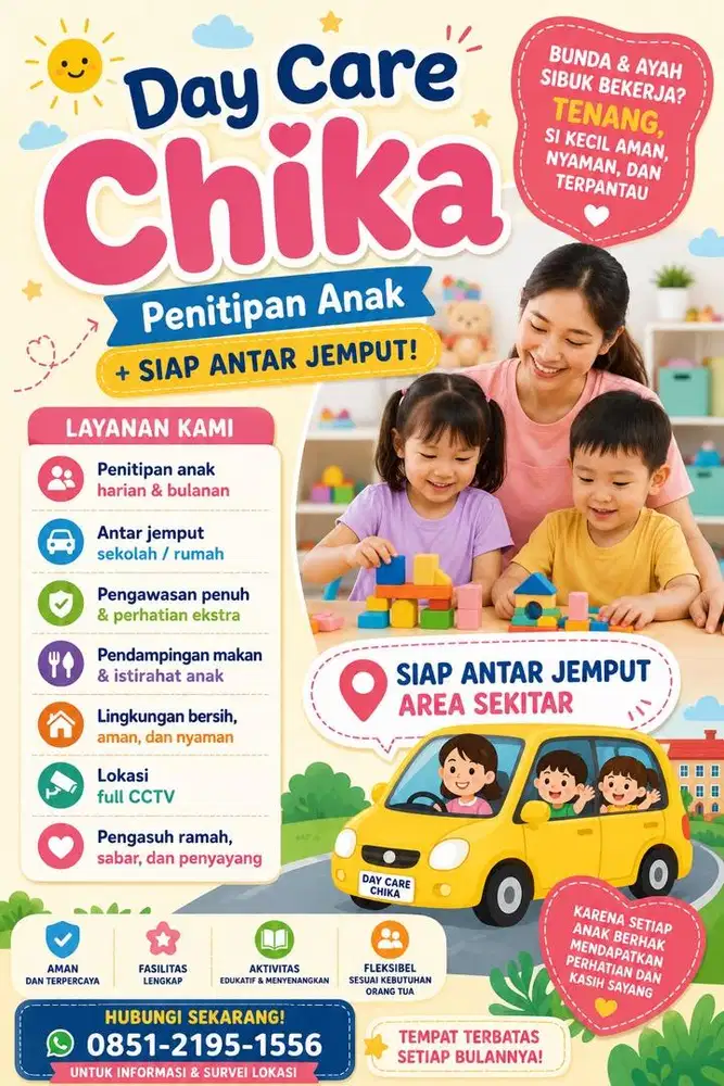 JASA PENITIPAN ANAK + SIAP ANTAR JEMPUT