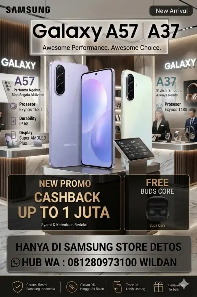 Samsung galaxy A57 12/256