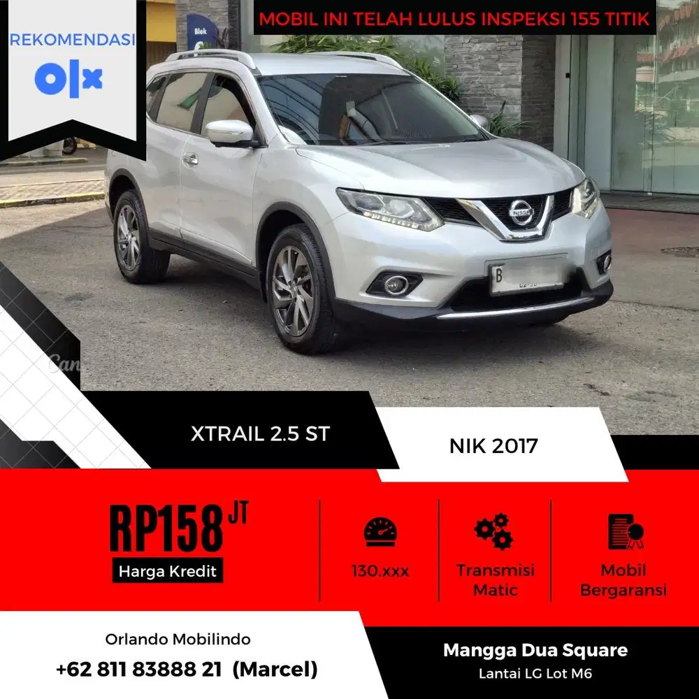 NISSAN XTRAIL 2.5 ST 2017/2018