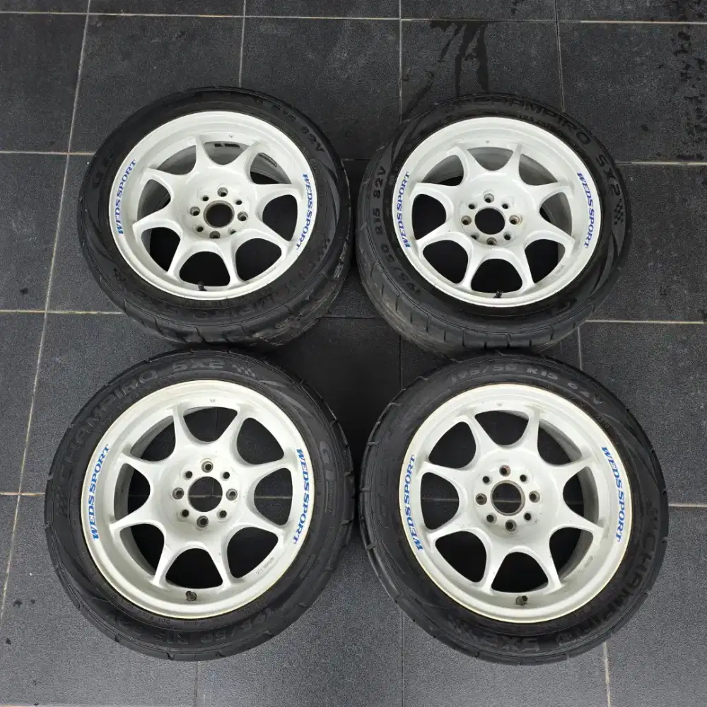 Weds Sport TC05 Japan R15 + SX2 195 50 R15