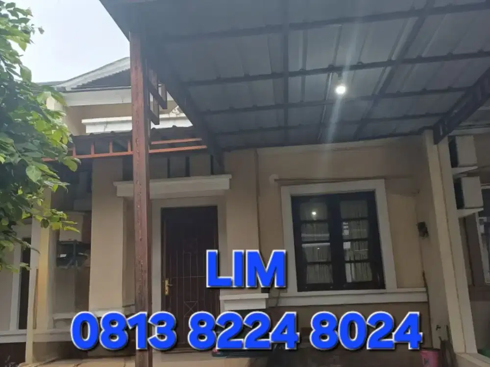 DIJUAL CEPAT DAN MURAH RUMAH RANGKA BAJA RINGAN PERUMAHAN KOTA WISATA CIBUBUR JAKARTA TIMUR